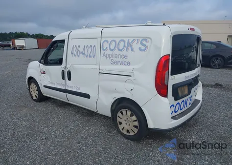 2016 Ram Promaster City Tradesman Slt z USA, uszkodzony, nr VIN ZFBERFBTXG6B60261